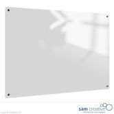 Tableau blanc en verre Solid 90x120 cm