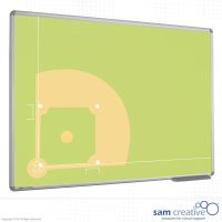 Tableau blanc Baseball 60x90cm
