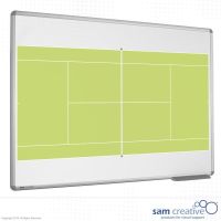 Tableau blanc Tennis 100x150cm