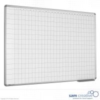 Tableau blanc de planification 6 mois 60x120 cm