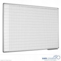 Tableau blanc de planification 12 mois 100x200 cm