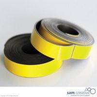 Ruban magnétique 10mm jaune