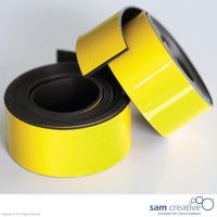 Ruban magnétique 20mm jaune
