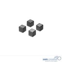 Aimants cube noir set 4 pièces (4 pcs)