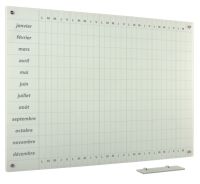 Tableau en verre annuel Lun-Ven 60x90 cm