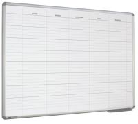 Tableau blanc 8 semaines Lun-Ven 90x120 cm