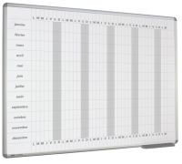 Tableau blanc annuel Lun-Dim 100x150 cm