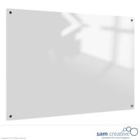 Tableau blanc en verre Solid 60x120 cm